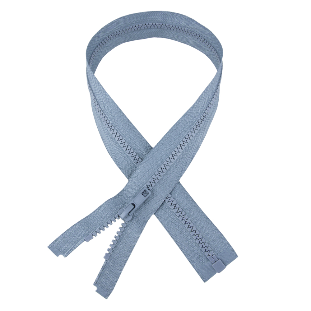 Трактор молния Т5/1 замок 60 см разъемная 316 серо-голубой