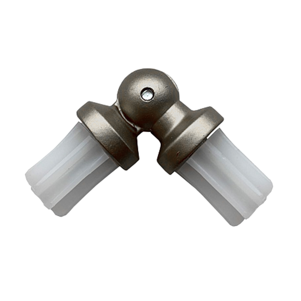 Эркер 19 мм Серебро "Олимпия"