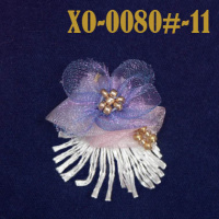 Объемное украшение XO-0080#-11 сирень/розовый (уп. 50 шт.)