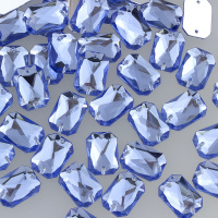 Пришивные пластиковые стразы восьмиугольник Пришивные пластиковые стразы восьмиугольник