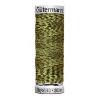 Нитки вышивальные из вискозы Gutermann Rayon №40 200м Цвет 630