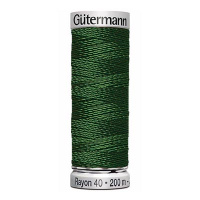 Нитки вышивальные из вискозы Gutermann Rayon №40 200м Цвет 1174