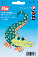 Аппликация 923198 Prym Крокодил разноцветный 12х16 см