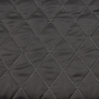 Термостежка Черный 23 "Ромб 3,8х3,8 см" (синт. 100г, подкл. 100% пэ 190Т) 150 см