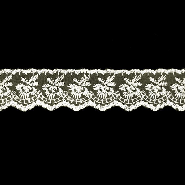 Тесьма на капроне 24# молочный