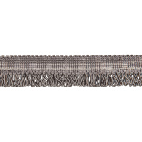 Кант с ресничками шторный "Букле" ER01-82-SILVER MirTex серый (3 см)