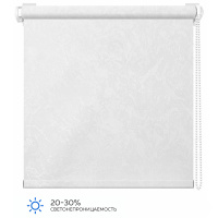 Рулонная штора Джерси Белый размер 67*160 см (016.02)