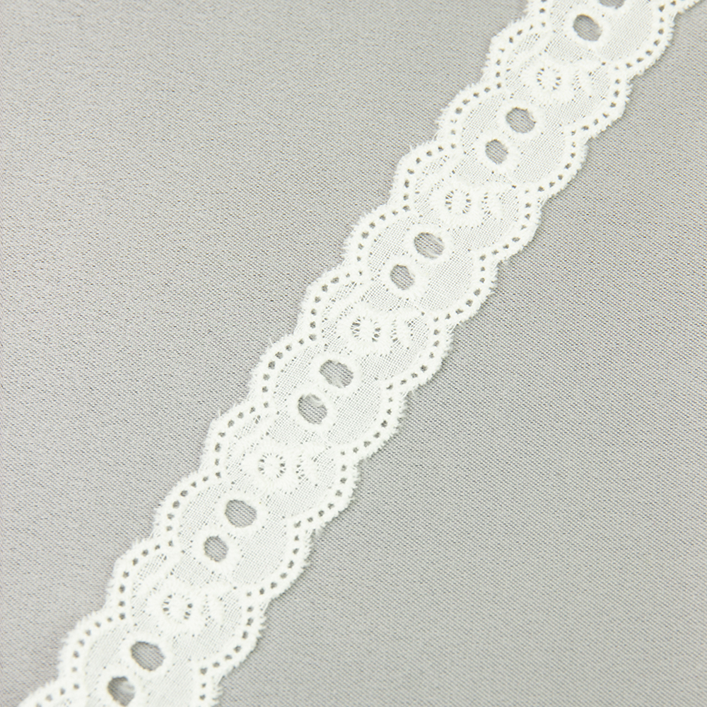 Тесьма-шитье 1675-2 молочный