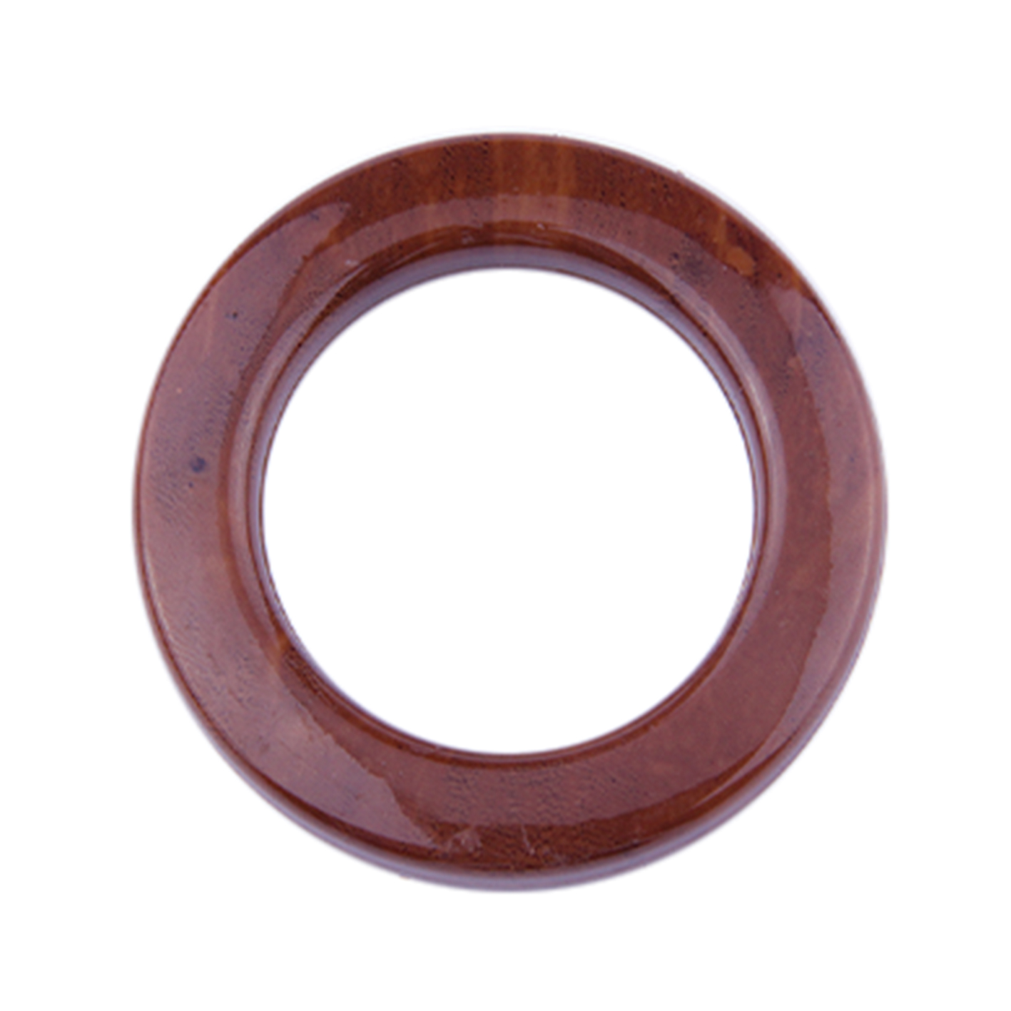 Люверсы шторные пластик 1-312# коричневый диаметр 42/43 мм