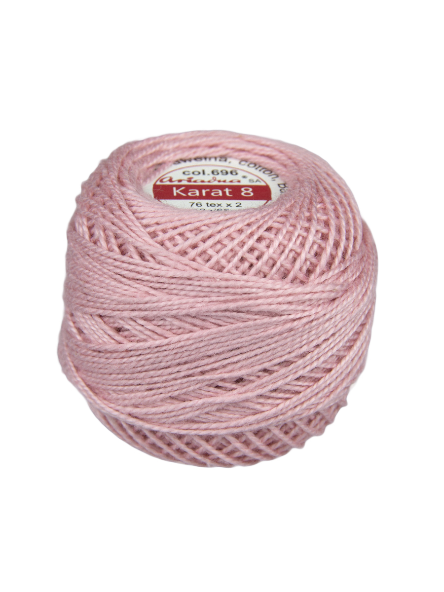 Нитки для вязания Karat 8 10 г/65 м, 76 текс х 2, цвет 0696