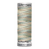 Нитки вышивальные из вискозы Gutermann Rayon №40 200м Цвет 2201