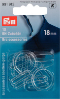 Аксессуары для бюстгалтера 991913 Prym (кольцо+регулятор ленты, 10 шт,18 мм)