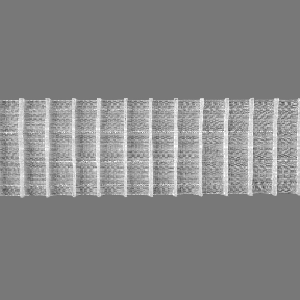Шторная лента 10MP/Soft (1:1,8) Oz-is Premium прозрачная 10 см (карм 8 шт лесоч-е, корд 4 шт лески)