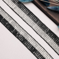 Тесьма с пайетками