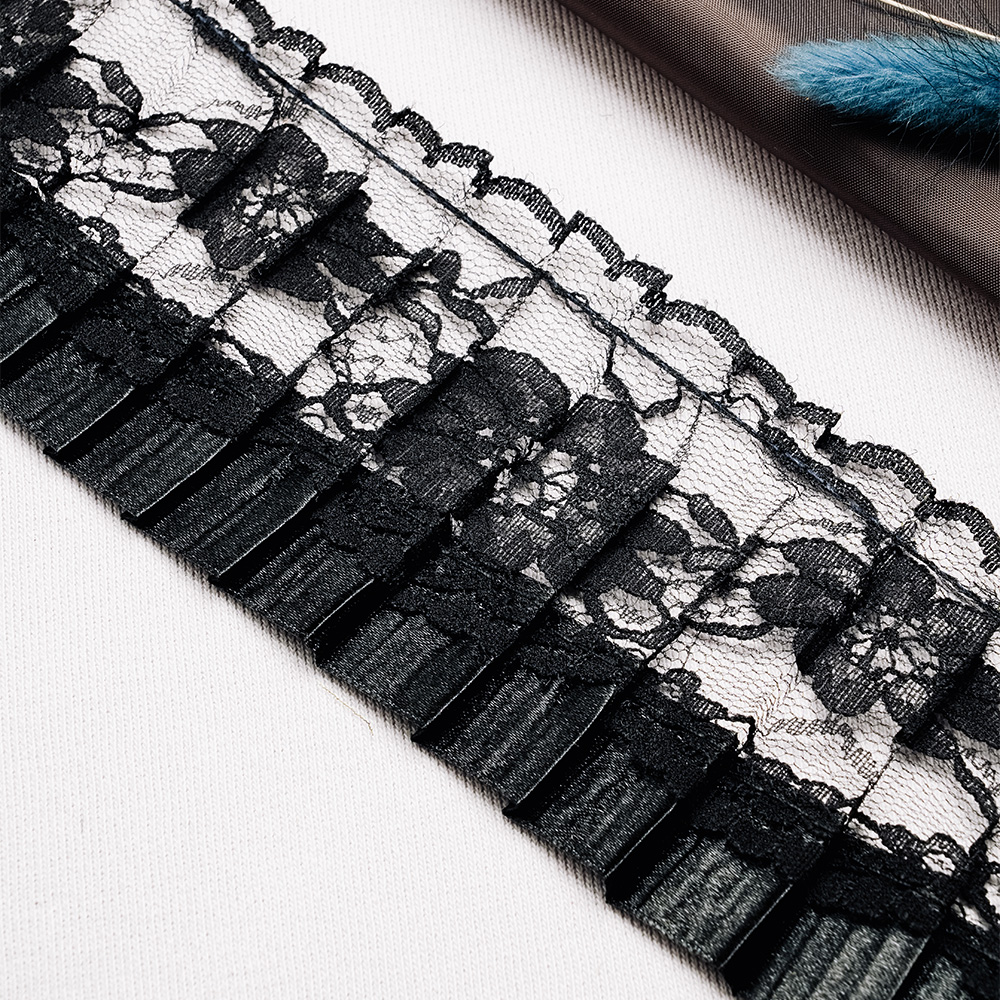 Тесьма-оборка 234-1HT черный