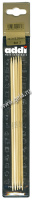 Спицы чулочные Addi, бамбук, №3,25, 20 см. 5 шт на блистере 501-7/3.25-020 (1 блистер)