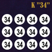 Размерник 34 клеевой К (5х200)