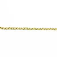 Шнур витой 017AJD/1 золото 7 мм