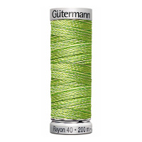 Нитки вышивальные из вискозы Gutermann Rayon №40 200м Цвет 2113