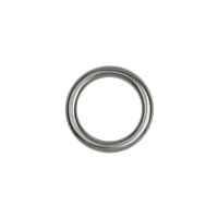 Кольцо пластиковое круглое 3924 20/28 мм темный никель