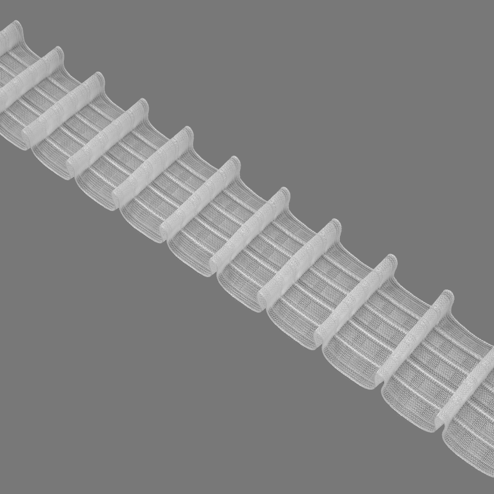 Шторная лента многокарманка