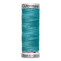 Нитки вышивальные из вискозы Gutermann Rayon №40 200м Цвет 1560