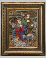 Схема для вышивки бисером "Рождество Христово" 1