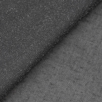 Дублерин мягкий 9723 SF DextraTex черный 150 см (70 г/кв.м, 90% пэ, 10% хлопок, клей PA+PES)