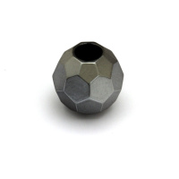 Кугель-концевик многогранник S277-9 темный никель, внутренний диаметр 8 мм