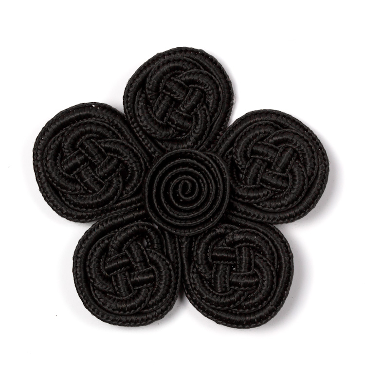 Украшение сутажное star-33-KL-HX черное