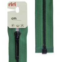 Молнии Riri звено bi, слайдер stab, неразъёмная карманная, 6 мм, 18 см, цвет 2715, зеленый 3034647/18/2715