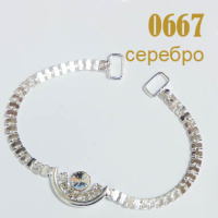 Пряжка металлическая со стразами