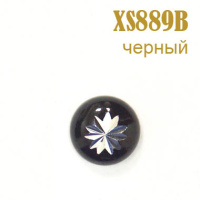 Украшения металлические клеевые 889B-XS черные