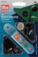 Кнопки Prym Sport+Camping 390200 15 мм черные (10 шт)