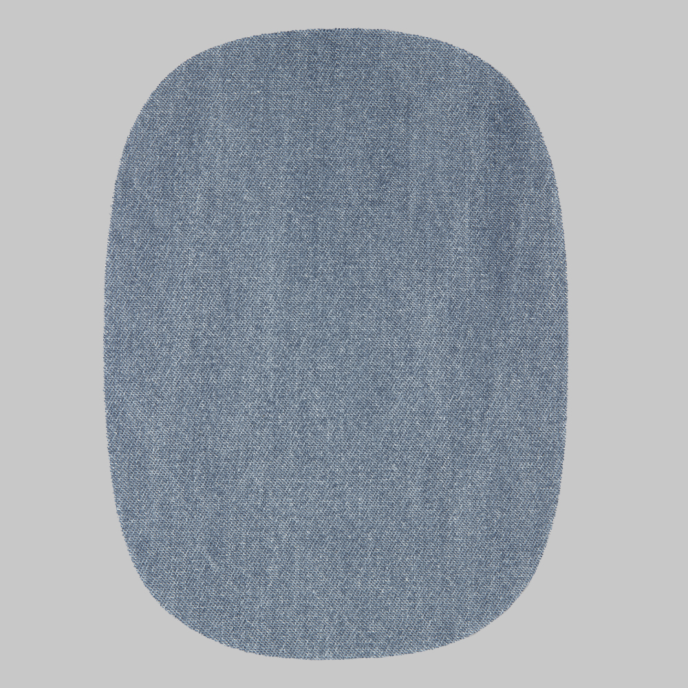 Заплатка Altima термоклеевая джинсовая 401 Цвет №1 светло-синий 18x13 cm (2 шт)