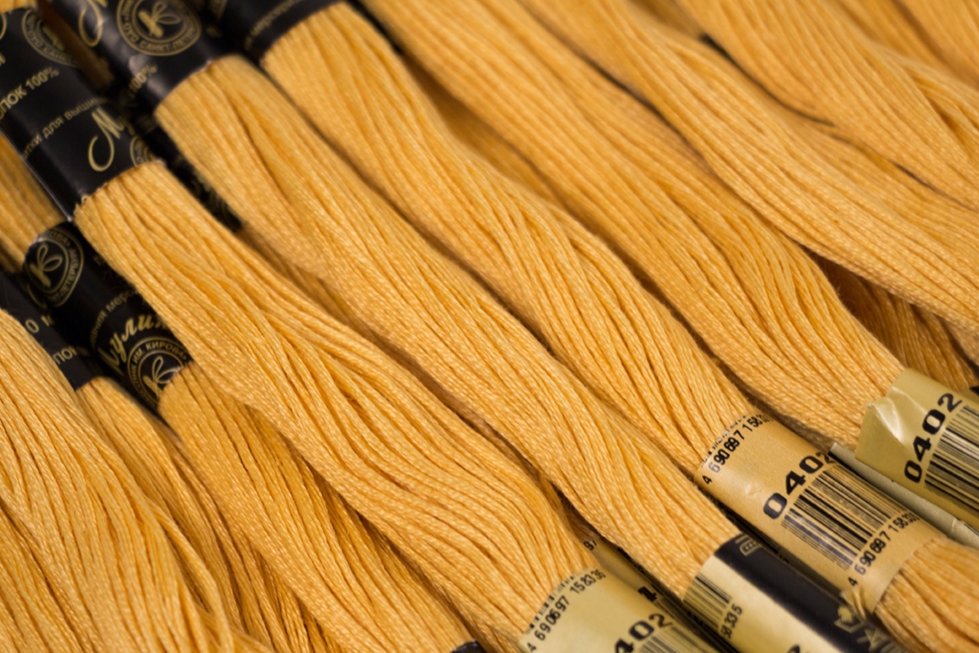 Нить для вышивания МУЛИНЕ, 10 м, 2,23 г, цвет 0402