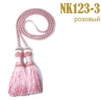 Кисти для штор NK123-3 розовый