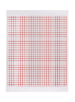 Лист из прозрачного пластика расчерченный для создания шаблона Hemline, 2 шт 864 (5 набор)