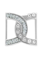 Пряжка металлическая со стразами Пряжка металлическая со стразами