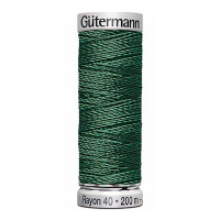 Нитки вышивальные из вискозы Gutermann Rayon №40 200м Цвет 1552