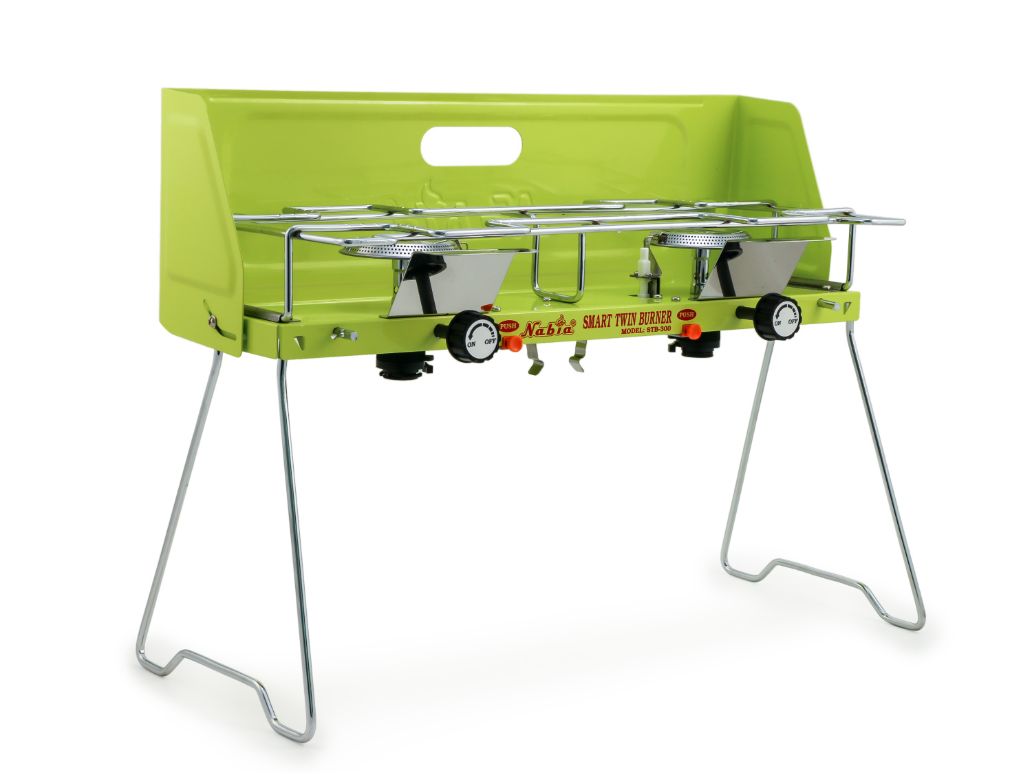 Складная двухконфорочная газовая плита Nabia STB-300 (NBGB300004)