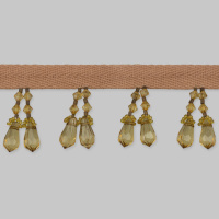 Бахрома для штор из стекляруса, бус и жемчуга Бахрома для штор из стекляруса, бус и жемчуга