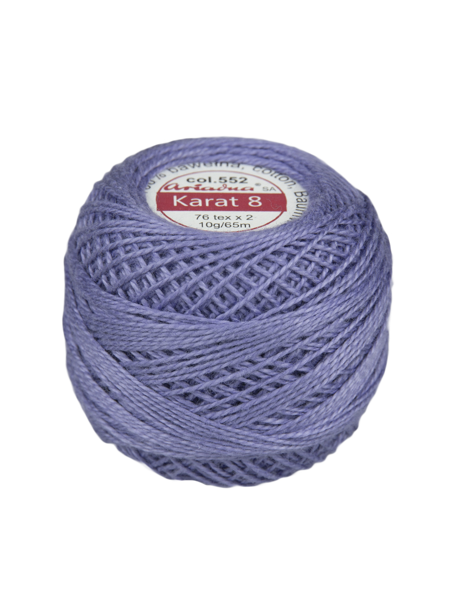 Нитки для вязания Karat 8 10 г/65 м, 76 текс х 2, цвет 0552