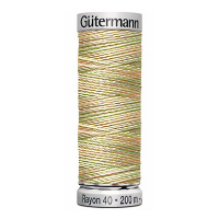 Нитки вышивальные из вискозы Gutermann Rayon №40 200м Цвет 2202