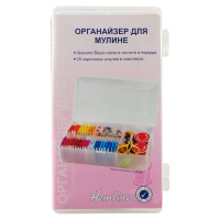 Органайзер для хранения нитей мулине Hemline, 18 х 9,5 х 4 см M3003.S (1 шт)