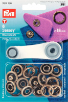 Кнопки Jersey 390196 Prym кольцо 18 мм (6 шт) цвет состаренной латуни