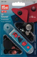 Кнопки 390336 Prym "Anorak" медь 12 мм (10 шт)