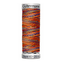 Нитки вышивальные из вискозы Gutermann Rayon №40 200м Цвет 2242