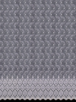 Микросетка с вышивкой