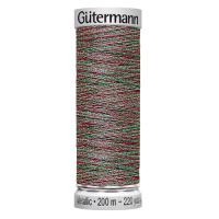 Нитки Gutermann Metallic 7029 №135 200м